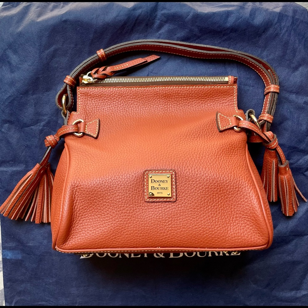 NEW - Dooney & Bourke Leather Mini Satchel